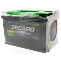 Акумулятор автомобільний DECARO 74Ah-12v PROFI R, EN720 (6СТ-74 А3 (0) PRO)