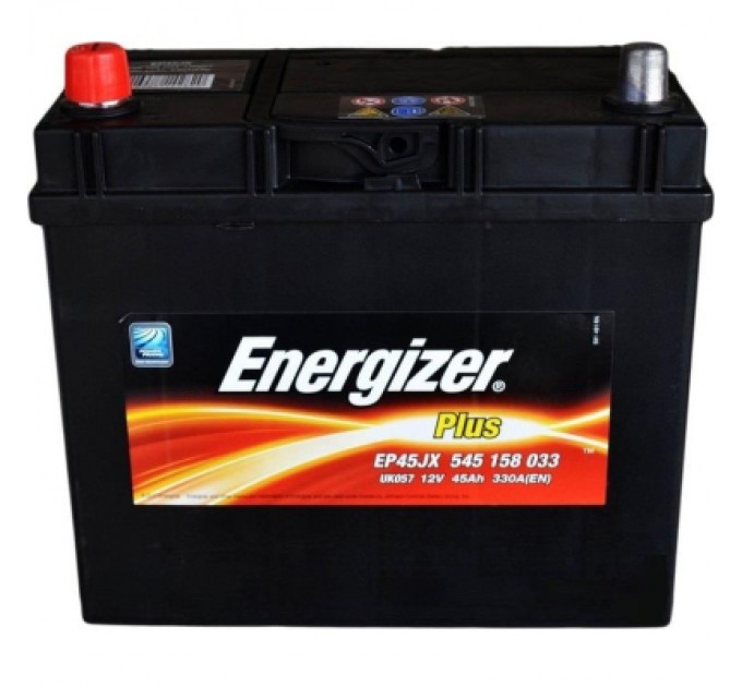 Акумулятор автомобільний Energizer 45Ah-12v Plus, L, EN330 (545 158 033)