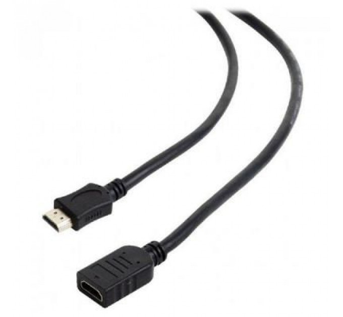 Кабель мультимедійний HDMI male to female 0.5m Cablexpert (CC-HDMI4X-0.5M)