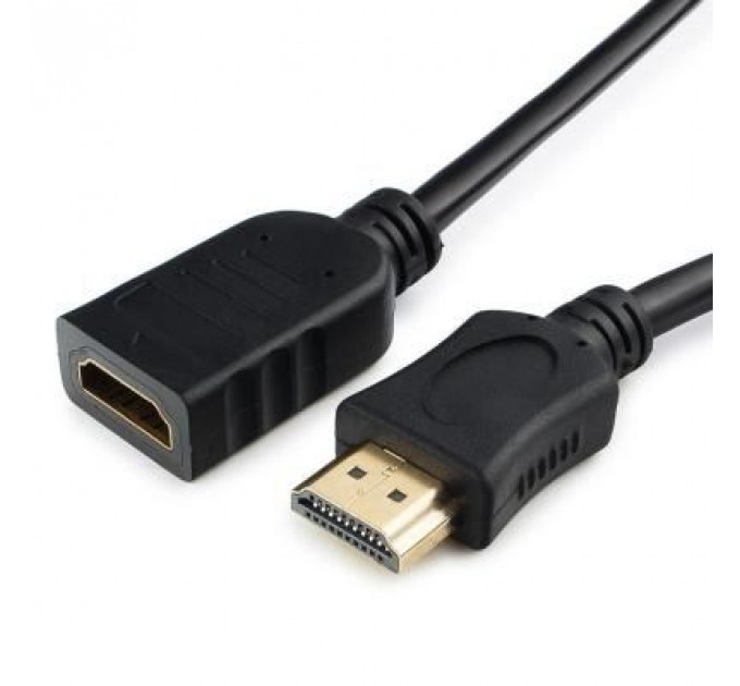 Кабель мультимедійний HDMI male to female 0.5m Cablexpert (CC-HDMI4X-0.5M)