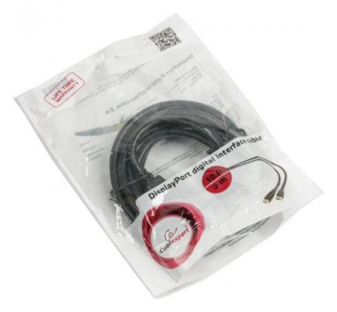 Кабель мультимедійний Display Port to Display Port 3.0m Cablexpert (CC-DP2-10)