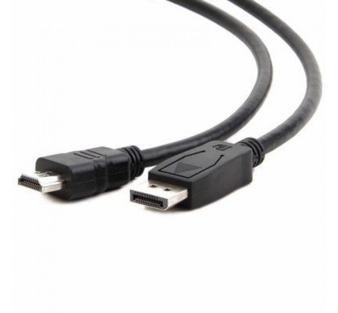 Кабель мультимедійний Display Port to HDMI 5.0m Cablexpert (CC-DP-HDMI-5M)