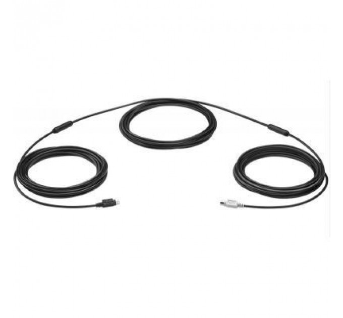 Кабель мультимедійний Logitech Extender Cable for Group Camera 15m Business MINI-DIN (939-001490)