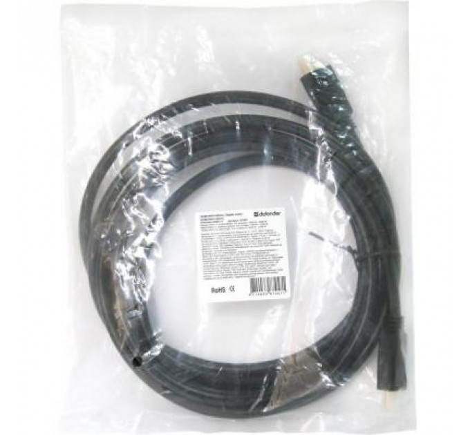 Кабель мультимедійний HDMI to HDMI 3.0m HDMI-10 v1.4 Defender (87457)