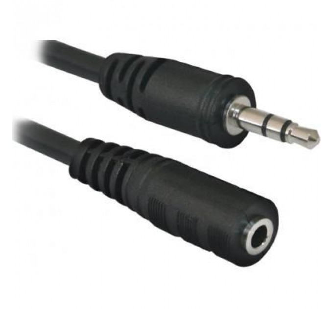 Кабель мультимедійний Jack 3.5mm male/Jack 3.5mm female 1.5m JACK02-05 Defender (87511)