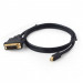 Кабель мультимедійний miniDisplayPort to DVI 1.8m Cablexpert (CC-mDPM-DVIM-6)