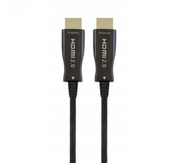 Кабель мультимедійний HDMI to HDMI 20m AOC V2.0 Cablexpert (CCBP-HDMI-AOC-20M)