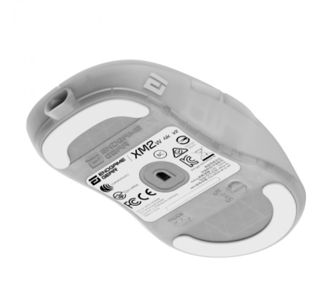 Мишка Endgame Gear XM2w 4k v2 Wireless Transparent White (PGW-EG-MOU-082)