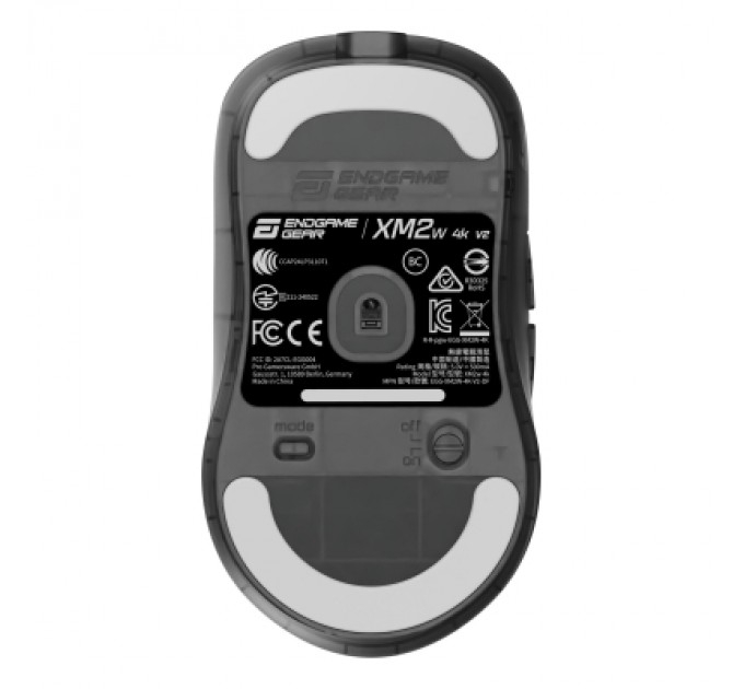 Мишка Endgame Gear XM2w 4k v2 Wireless Transparent Black (PGW-EG-MOU-081)