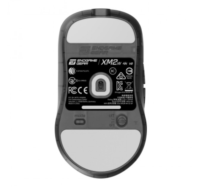 Мишка Endgame Gear XM2w 4k v2 Wireless Transparent Black (PGW-EG-MOU-081)