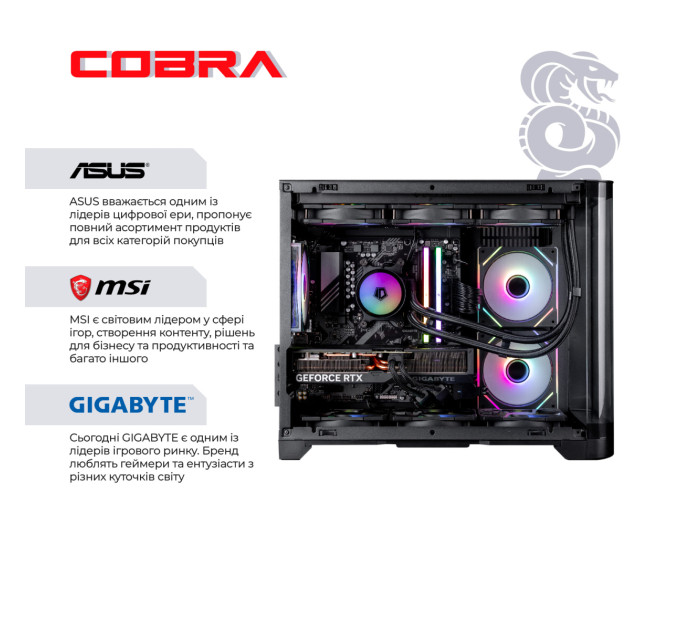 COBRA Персональний комп`ютер COBRA Gaming (A99X.64.S20.58.22057)