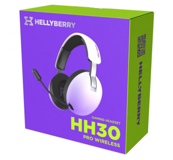 Навушники Hator Hellyberry HH30 PRO Wireless White-Violet (HH30_PRO_wireless_WV)