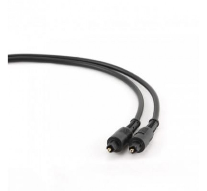 Кабель мультимедійний Optical Toslink M-M 1m black Cablexpert (CC-OPT-1M)