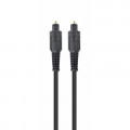 Кабель мультимедійний Optical Toslink M-M 1m black Cablexpert (CC-OPT-1M)