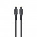 Кабель мультимедійний Optical Toslink M-M 1m black Cablexpert (CC-OPT-1M)