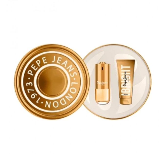 Набір косметики Pepe Jeans Bright Intense Парфумована вода 80 мл + Лосьйон для тіла 100 мл (8436611101270)