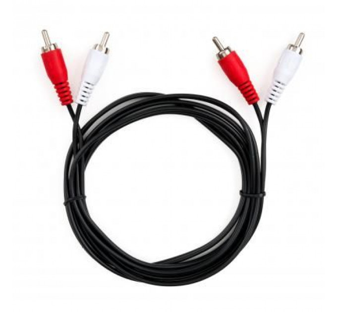 Кабель мультимедійний 2RCA to 2RCA 1.8m Vinga (VCP2RCA1.8)
