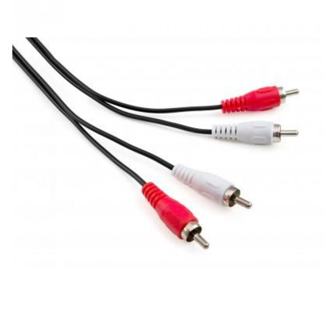 Кабель мультимедійний 2RCA to 2RCA 1.8m Vinga (VCP2RCA1.8)