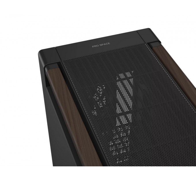 Корпус Asus ProArt PA602 Walnut Wood Metal Panel Modern Black (90DC00J0-B09040)