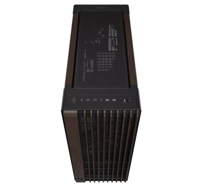 Корпус Asus ProArt PA602 Walnut Wood Tempered Glass Modern Black (90DC00J0-B09030)