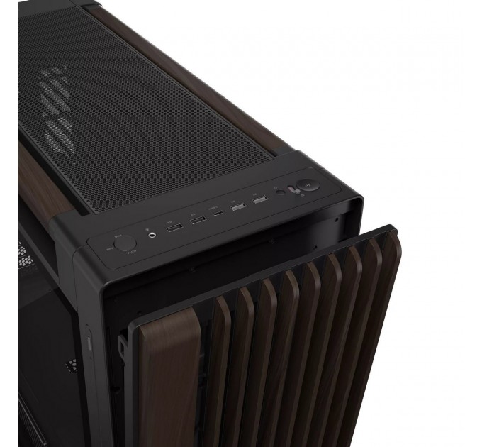 Корпус Asus ProArt PA602 Walnut Wood Tempered Glass Modern Black (90DC00J0-B09030)