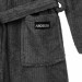 Ardesto Халат Ardesto чоловічий Stripe, розмір XL/XXL, 100% поліестер, темний (ART2120MGX)