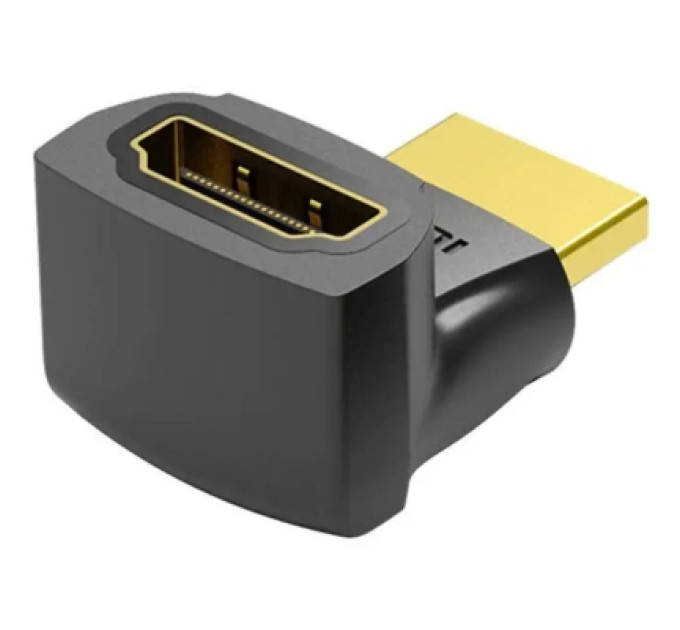 Vention Перехідник HDMI F to HDMI M 270° 4K 60Hz PVC Vention (AINB0)