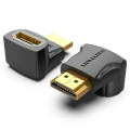 Vention Перехідник HDMI F to HDMI M 270° 4K 60Hz PVC Vention (AINB0)
