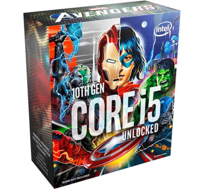 INTEL Процесор Intel Core i5 10600KA 4.1GHz (12MB, Comet Lake, 125W, S1200) Box (BX8070110600KA)