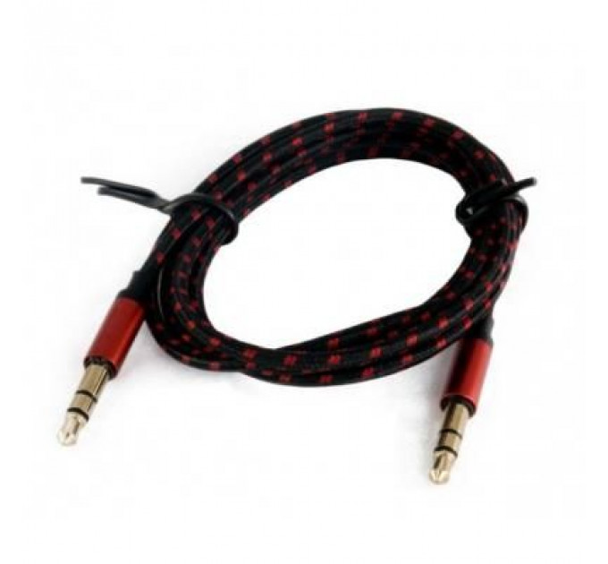 Кабель мультимедійний Jack 3.5mm male/Jack 3.5mm male 1.0m Extradigital (KBA1775)