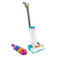 Ігровий набір Fisher-Price Пилосос Веселе прибирання 2-в-1 (JMM37)