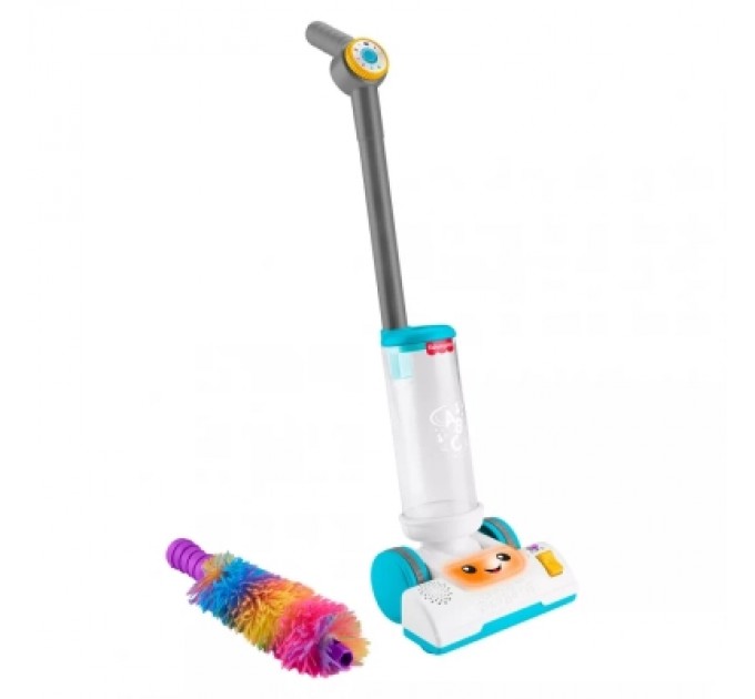 Ігровий набір Fisher-Price Пилосос Веселе прибирання 2-в-1 (JMM37)