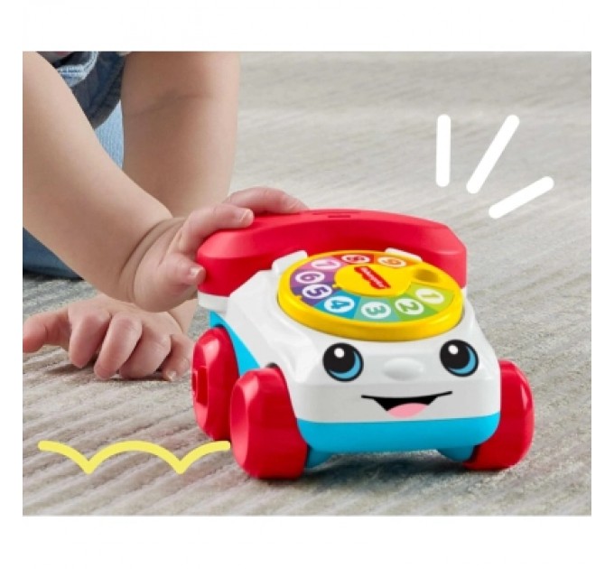 Каталка Fisher-Price машинка "Веселий телефончик" (JKD56)