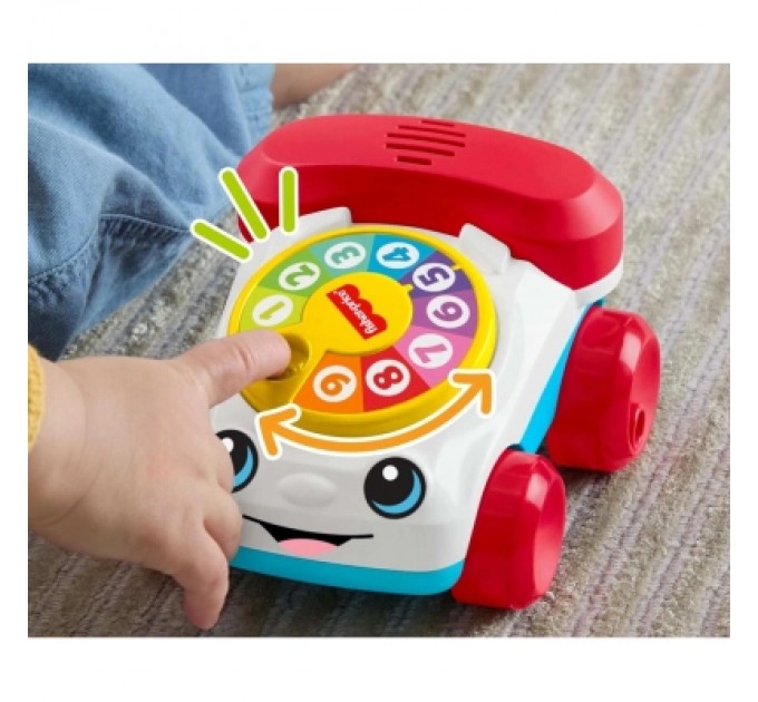 Каталка Fisher-Price машинка "Веселий телефончик" (JKD56)