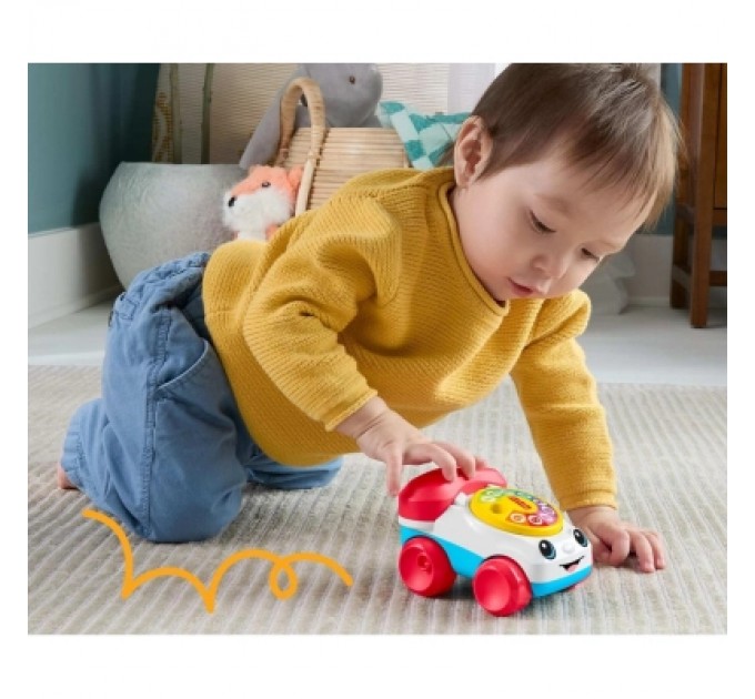 Каталка Fisher-Price машинка "Веселий телефончик" (JKD56)