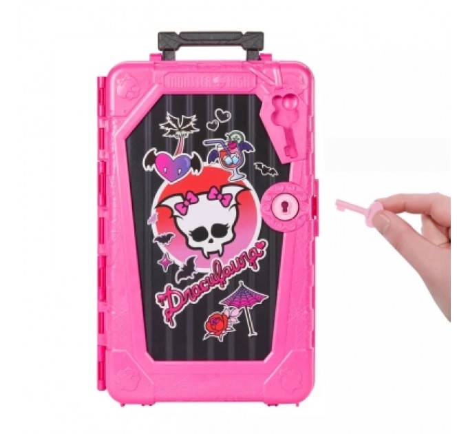 Лялька Monster High Набір-сюрприз Кошмарні канікули Жахо-секрети Дракулори (JDR50)