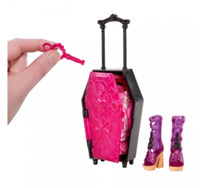 Лялька Monster High Набір-сюрприз Кошмарні канікули Жахо-секрети Дракулори (JDR50)