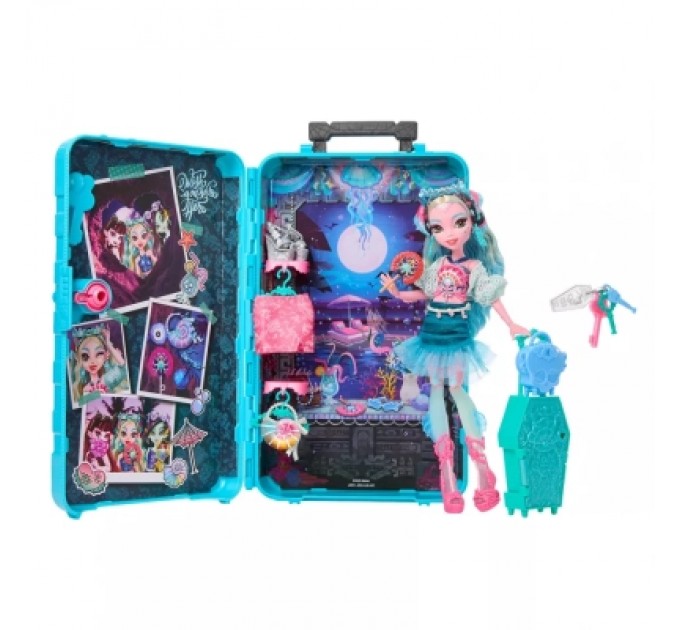 Лялька Monster High Набір-сюрприз Кошмарні канікули Жахо-секрети Лагуни (JDR51)