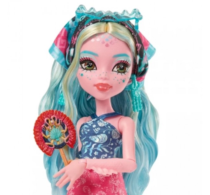 Лялька Monster High Набір-сюрприз Кошмарні канікули Жахо-секрети Лагуни (JDR51)