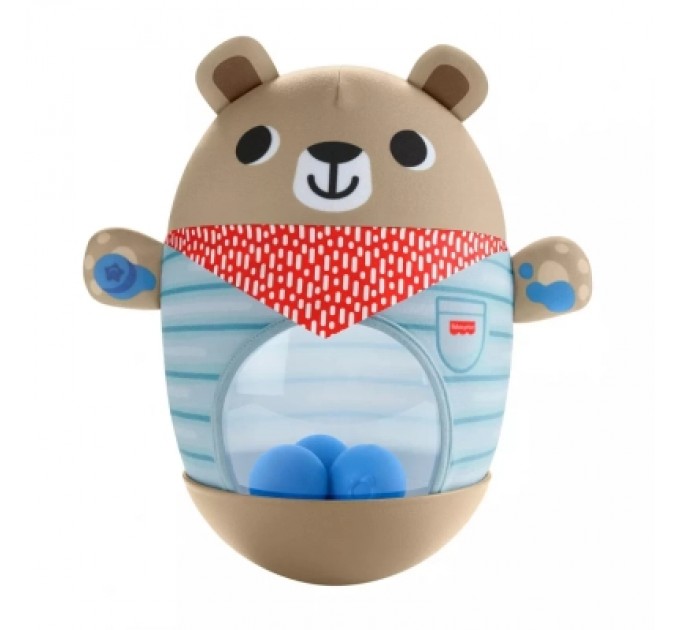 Розвиваюча іграшка Fisher-Price Ведмедик-неваляйко (JLB83)