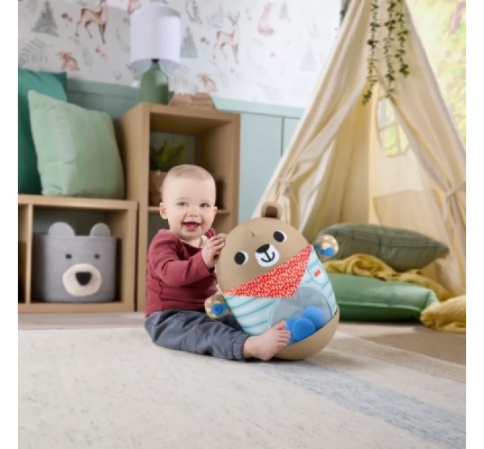 Розвиваюча іграшка Fisher-Price Ведмедик-неваляйко (JLB83)