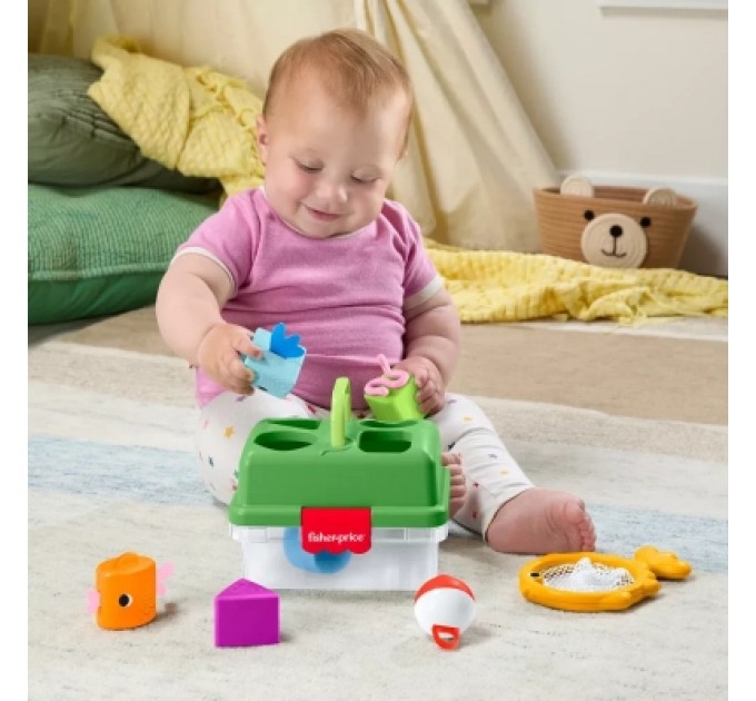 Розвиваюча іграшка Fisher-Price сортер Маленький рибалка (JLB85)