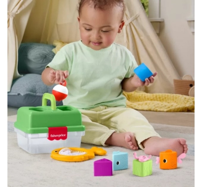 Розвиваюча іграшка Fisher-Price сортер Маленький рибалка (JLB85)