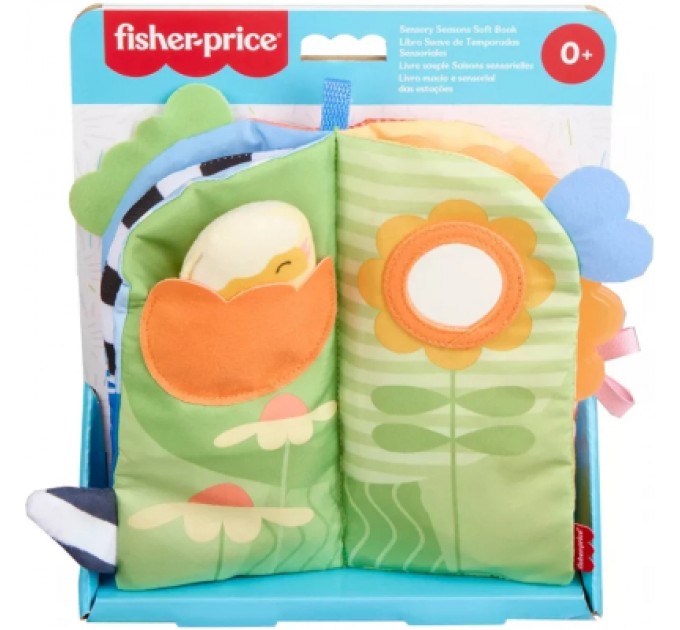 Розвиваюча іграшка Fisher-Price м'якенька розвивальна книжечка (JKP53)