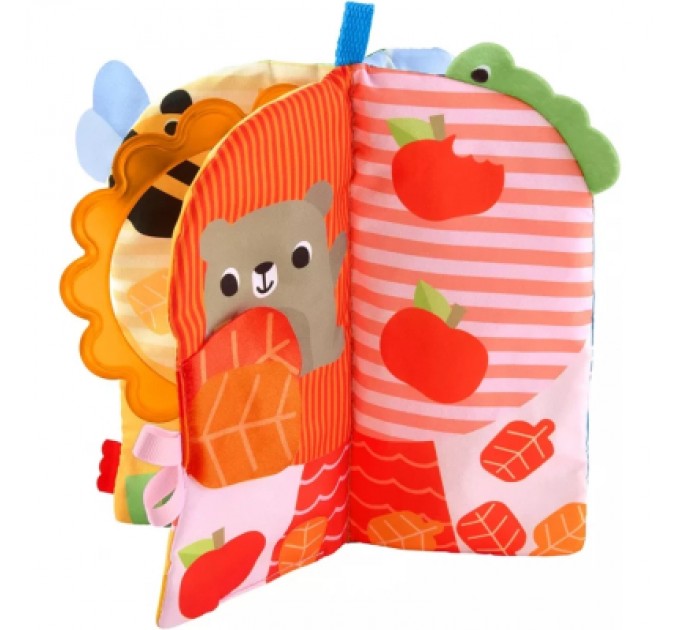 Розвиваюча іграшка Fisher-Price м'якенька розвивальна книжечка (JKP53)