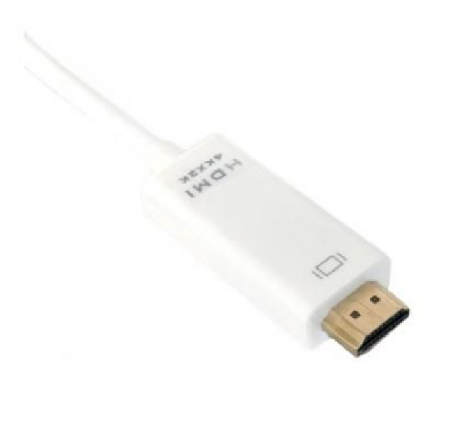 Кабель мультимедійний Display Port to HDMI 2.0m 30AVG 4Kx2K Extradigital (KBH1747)
