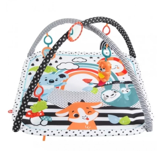 Дитячий килимок Fisher-Price ігровий центр Веселі розваги 3-в-1 (JMN72)