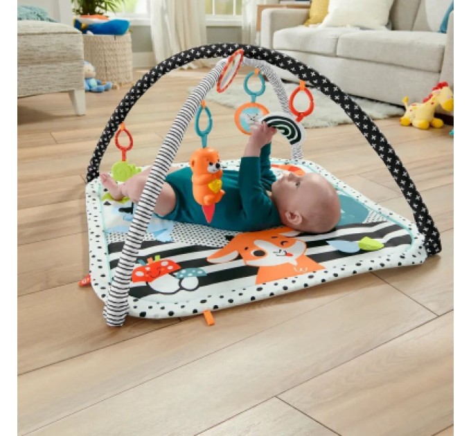 Дитячий килимок Fisher-Price ігровий центр Веселі розваги 3-в-1 (JMN72)
