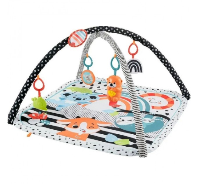 Дитячий килимок Fisher-Price ігровий центр Веселі розваги 3-в-1 (JMN72)