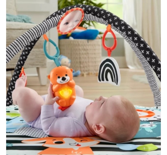Дитячий килимок Fisher-Price ігровий центр Веселі розваги 3-в-1 (JMN72)